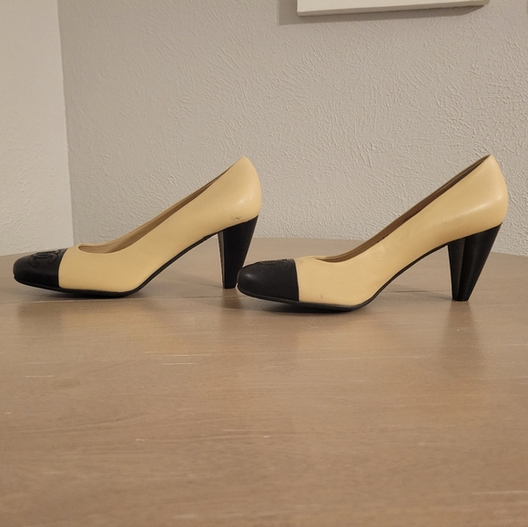 Leather Heels from Maison de Bonneterie Amsterdam Sz 8.5 - Picture 3 of 12